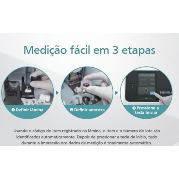 MEDIÇÃO DE TESTES DO DRI CHEM NX600 FUJIFILM QUIMICA SECA, BIOQUIMICA SECA, QUIMICA CLINICA