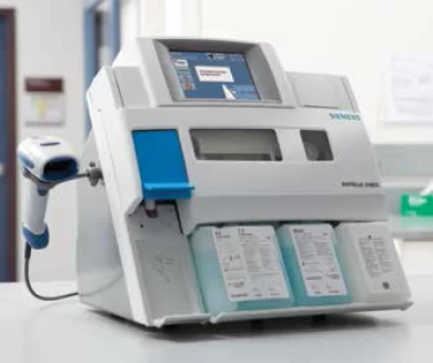 GASOMETRIA GASES SANGUÍNEOS SIEMENS RAPIDLAB 348 EX, Analisador de Gasometria.