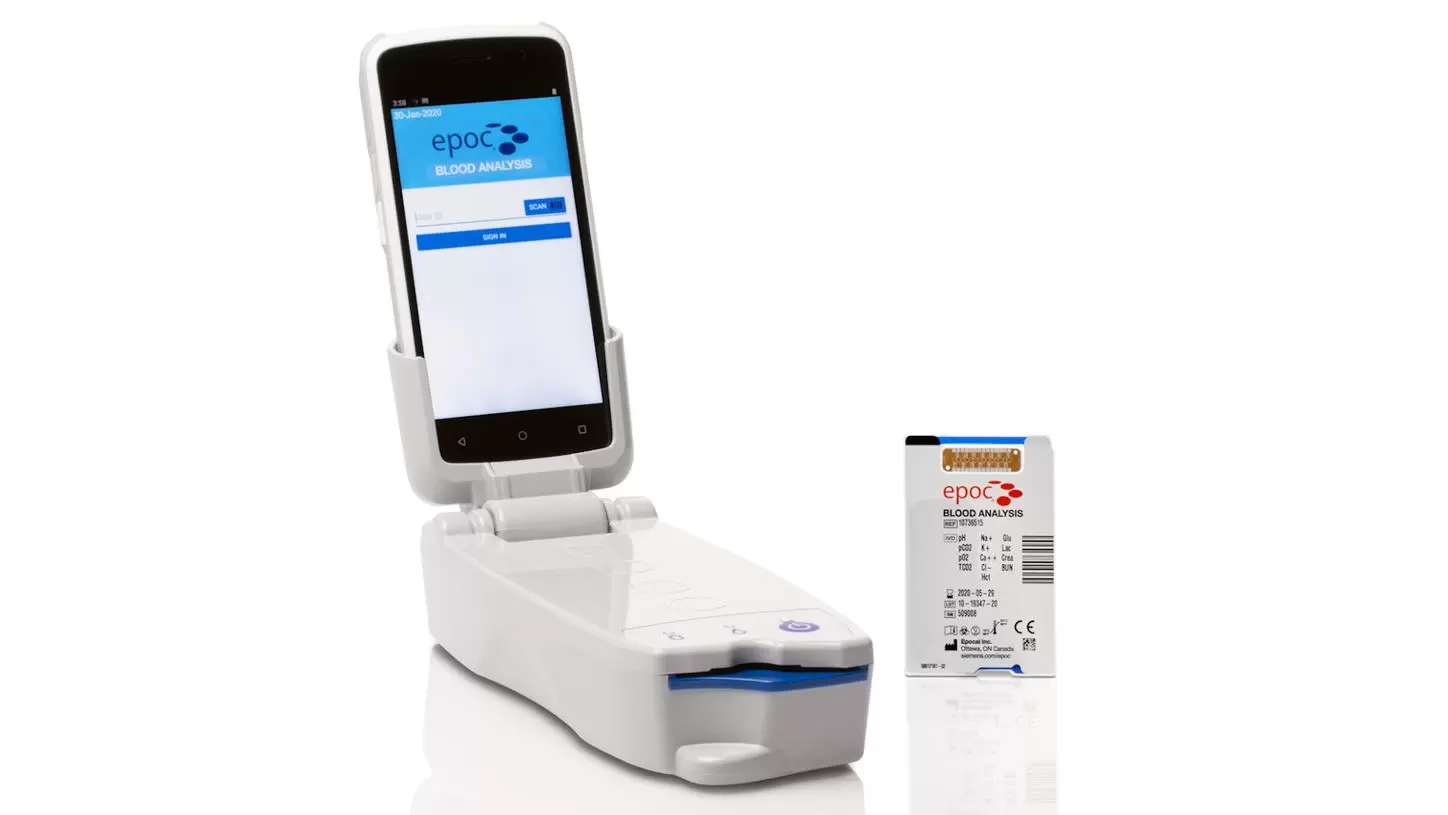 ANALISADOR DE GASOMETRIA PORTATIL POINT OF CARE EPOC SIEMENS